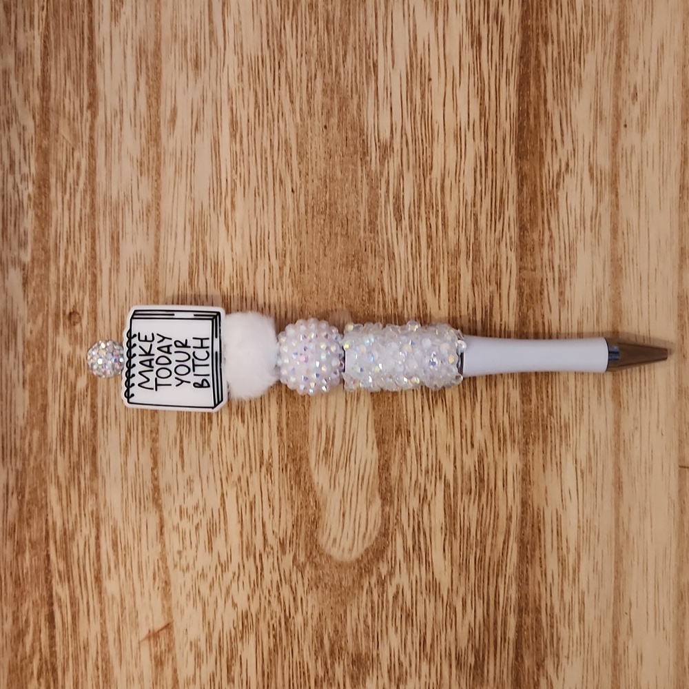 Beaded pen